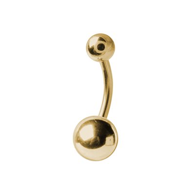 24k gold plated plain navel banana