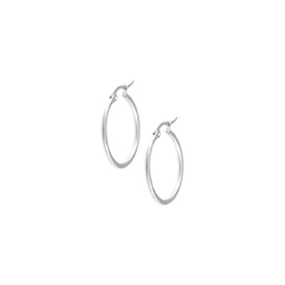 Boucles d’oreilles rondes chirurgical