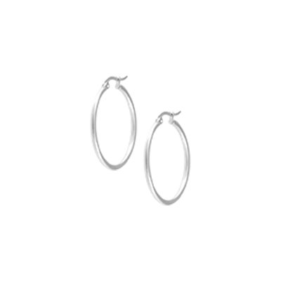 Boucles d’oreilles rondes chirurgical