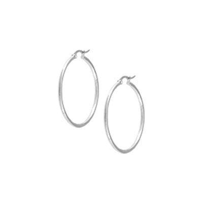 Boucles d’oreilles rondes chirurgical