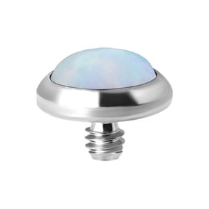 Disque interne de remplacement en titanium avec opale