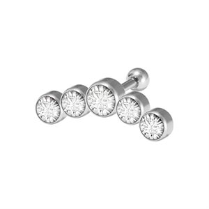 Jewelled micro barbell