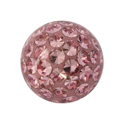 Boule de remplacement cristal, fini brillant