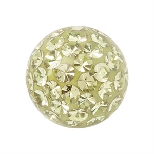 Boule de remplacement cristal, fini brillant