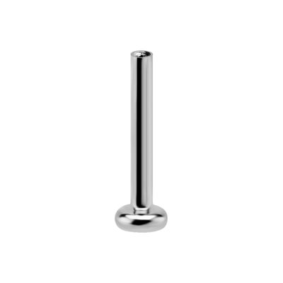 Tige de labret interne sans filet (tl) en titanium