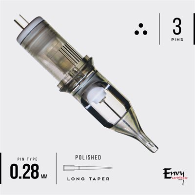 Envy cartridge bugpin round liner