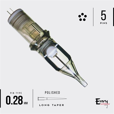 Envy cartridge bugpin round liner