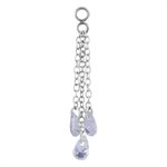 Jewelled chains charm for clicker