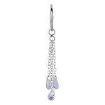 Jewelled chains charm for clicker