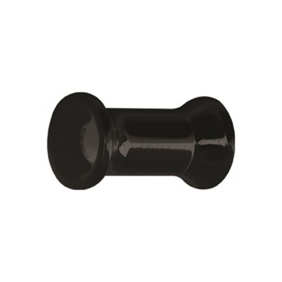 Black steel internally threaded double flared tunnel