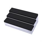 Acrylic plain display blocks - set of 3