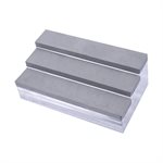 Acrylic plain display blocks - set of 3