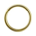 18k gold hinged segment clicker