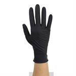 Gants médicaux noirs en nitrile (10 boîtes)