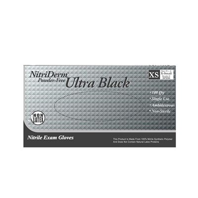 Medical grade black nitrile gloves (10 boxes)