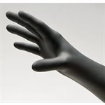 Gants médicaux noirs en nitrile