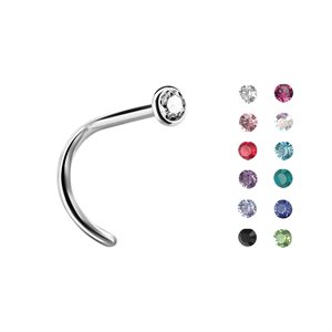 Jewelled nosescrew