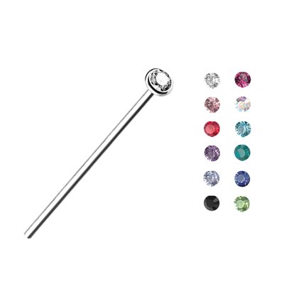 Jewelled nosescrew