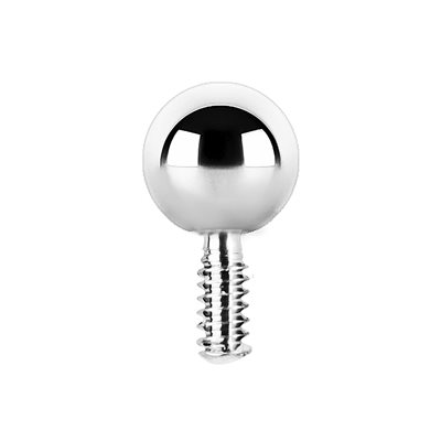 Boule de remplacement interne en titanium