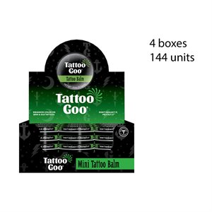 0.36 oz - Tattoo Goo® Mini Tattoo Balm - 144 Units